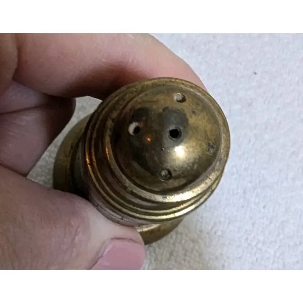 Lighthouse BRASS Salt & Pepper Shakers Brass 